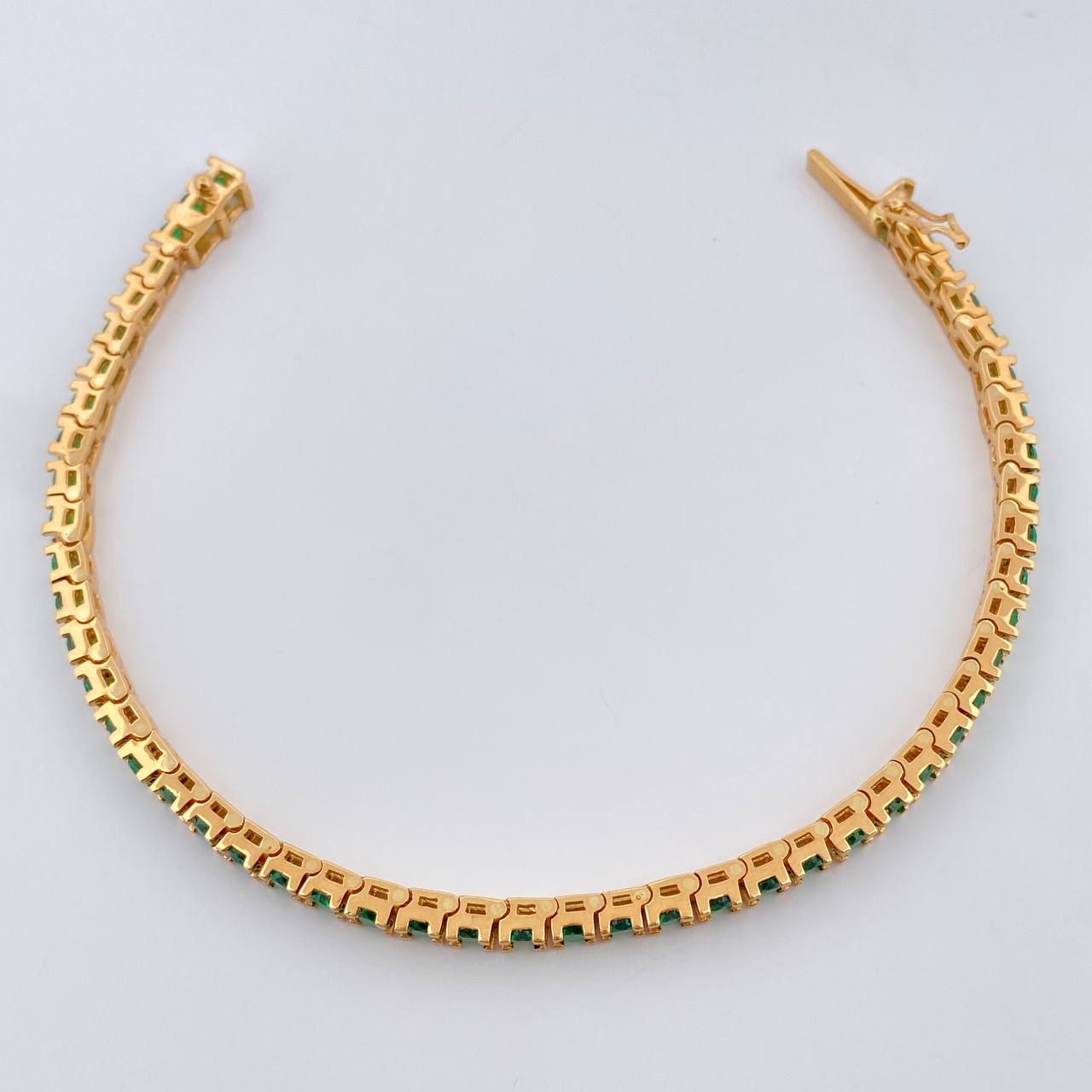 Pulso Tennis 13.7gr / 17.5cm / 3.48mm Oro Amarillo 18K %