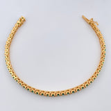 Pulso Tennis 13.7gr / 17.5cm / 3.48mm Oro Amarillo 18K %