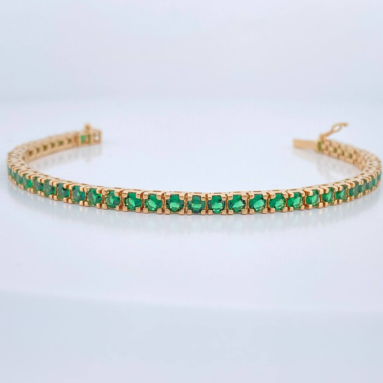 Pulso Tennis 13.7gr / 17.5cm / 3.48mm Oro Amarillo 18K %