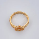 Anillo Corona Rx 3.6gr / T7 1/2 / Oro Amarillo 18K %