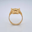 Anillo Pantera Filigrama 4.05gr / T9 / Oro Amarillo 18K %