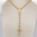 Cadena Rosario Virgen Milagrosa 8.95gr / 53cm / 5mm-4mmmm Oro Amarillo 18K %