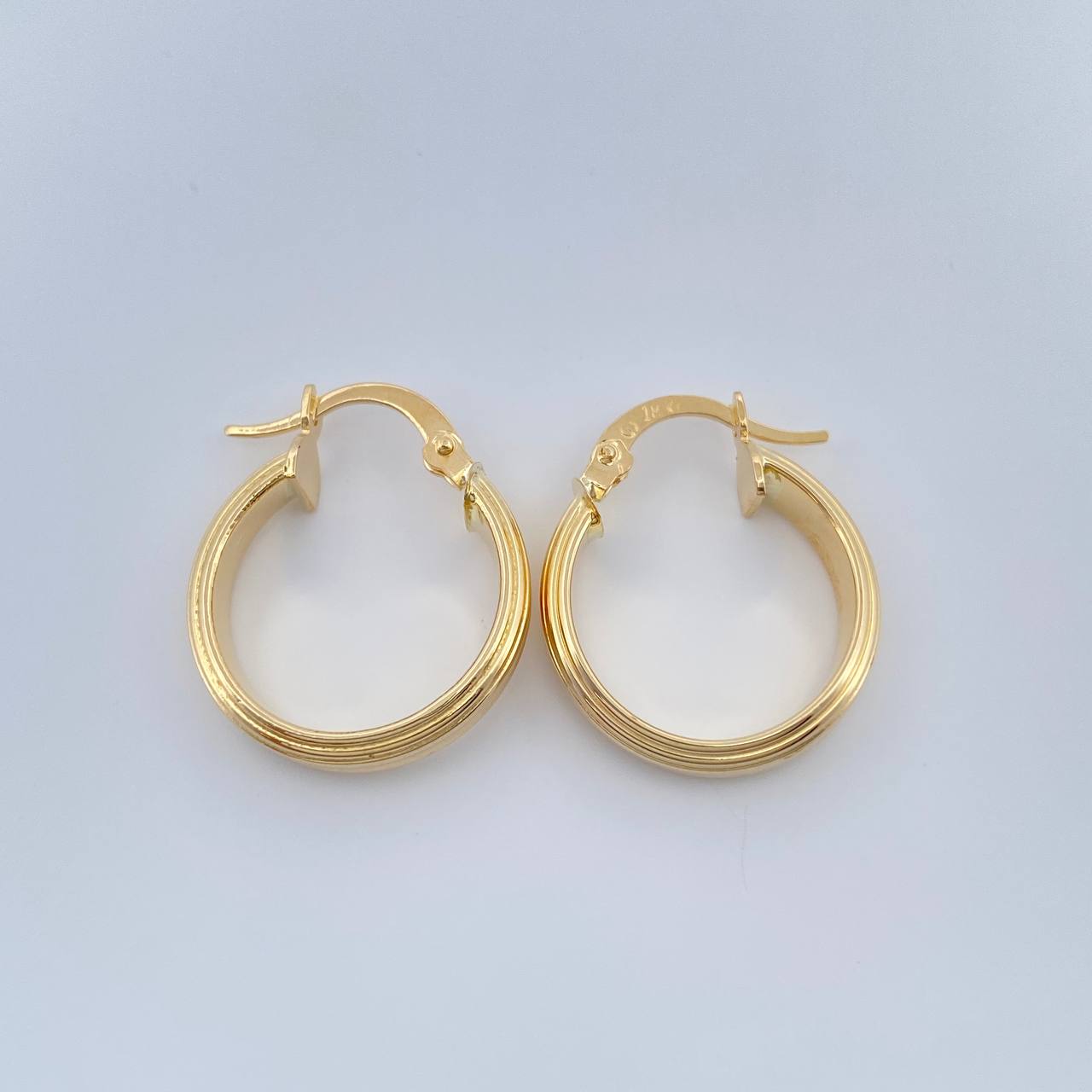 Candongas Winter 2gr / 2.1cm / Oro Amarillo 18K %