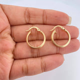 Candongas Winter 2gr / 2.1cm / Oro Amarillo 18K %