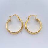 Candongas Kuki 2.75gr / 2.5cm / Oro Amarillo 18K %