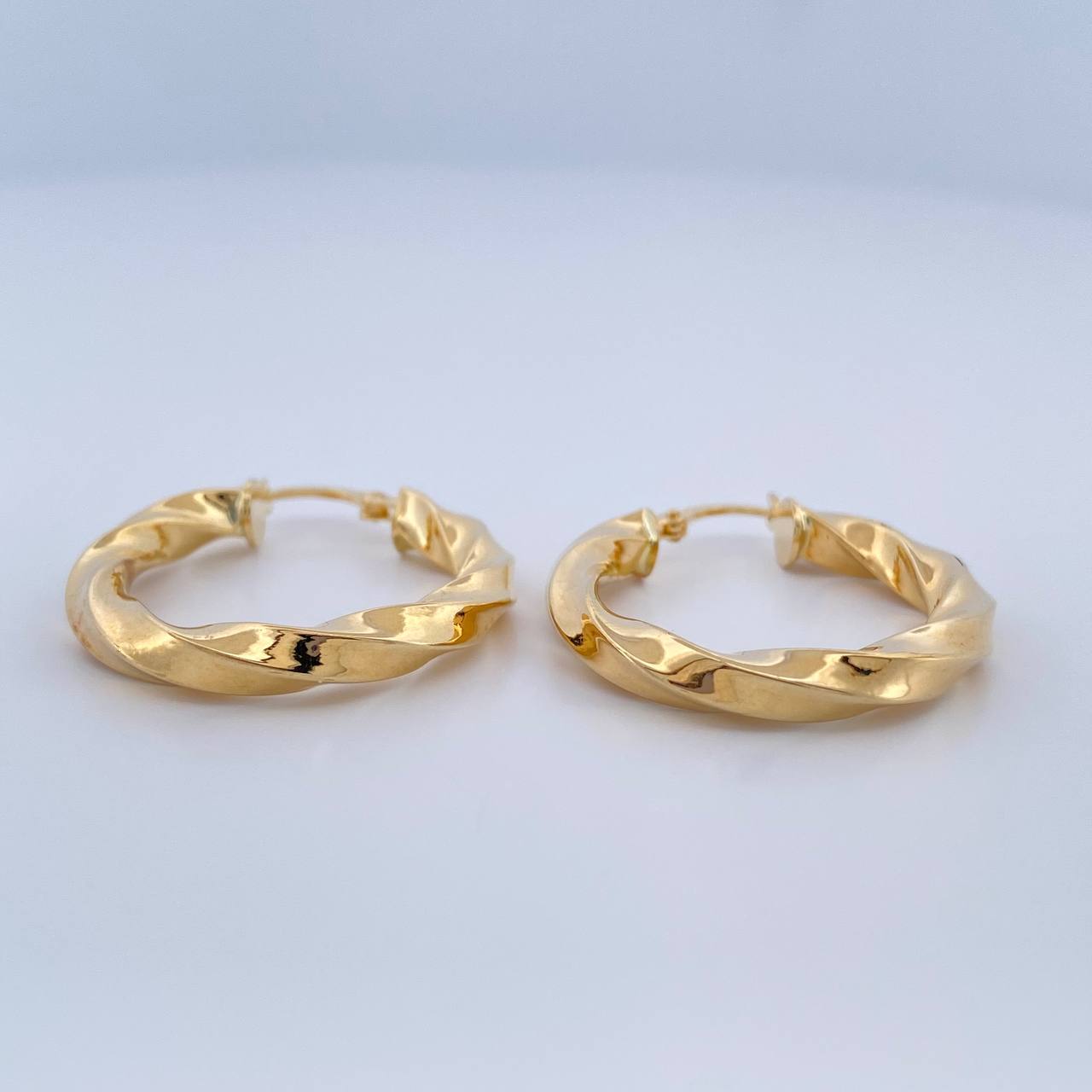 Candongas Kari 3.3gr / 3cm / Oro Amarillo 18K %