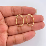 Candongas Andy Ovaladas 1.3gr / 2.1cm / Oro Amarillo 18K %