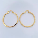 Candongas Andy 2.45gr / 3.8cm / Oro Amarillo 18K %