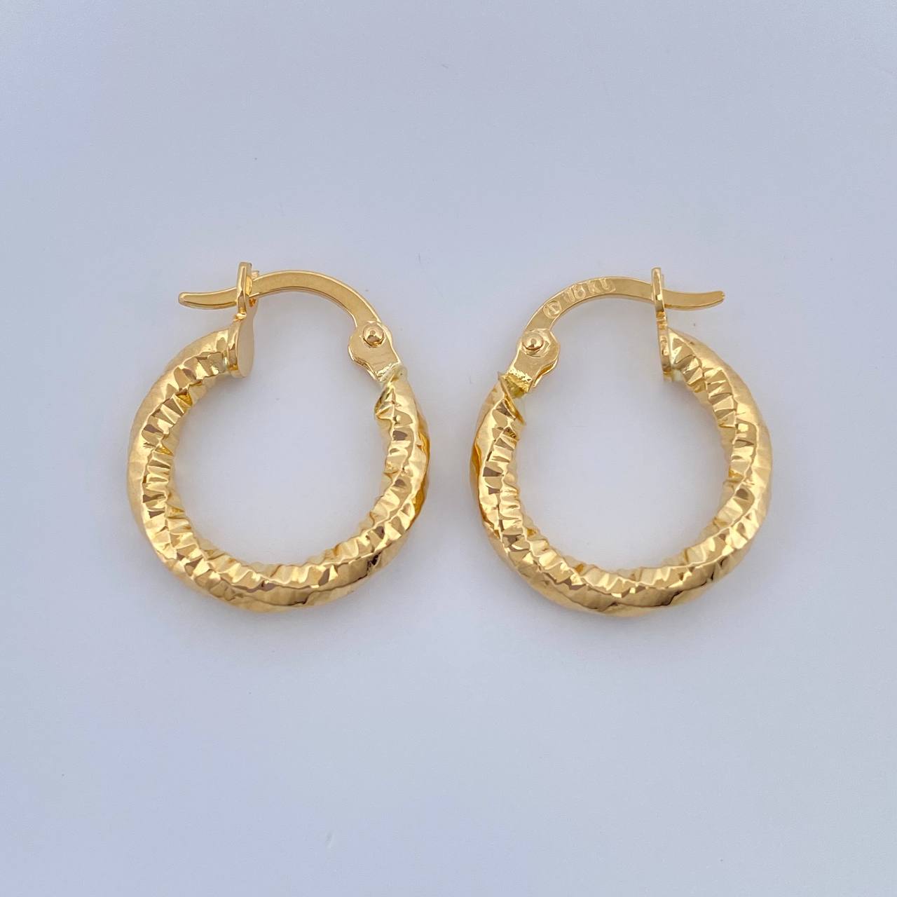 Candongas Majo 1.3gr / 1.7cm / Oro Amarillo 18K %