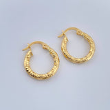 Candongas Majo 1.35gr / 1.7cm / Oro Amarillo 18K %