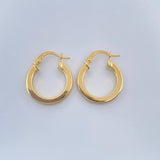 Candongas Diani 1.85gr / 2cm / Oro Amarillo 18K %