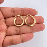 Candongas Diani 1.85gr / 2cm / Oro Amarillo 18K %