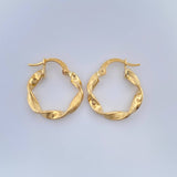 Candongas Jenn 1.2gr / 2cm / Oro Amarillo 18K %