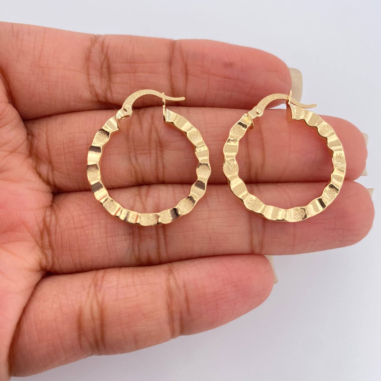 Candongas Said 1.9gr / 2.7cm / Oro Amarillo 18K %