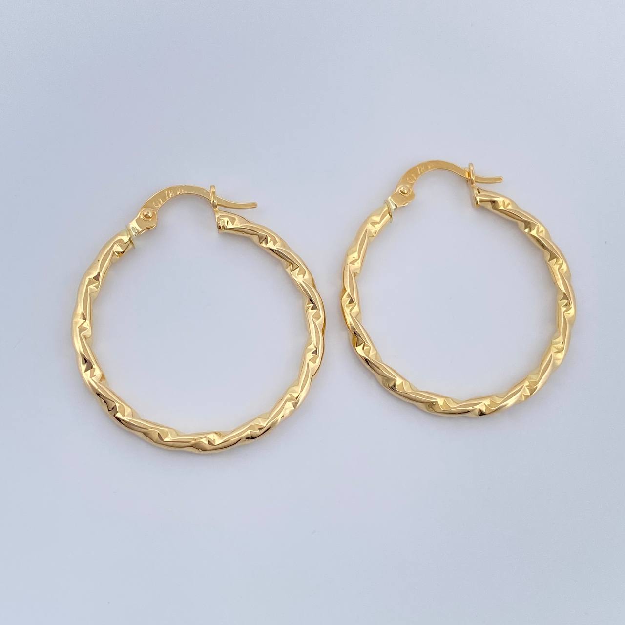 Candongas Milu 1.75gr / 3cm / Oro Amarillo 18K %