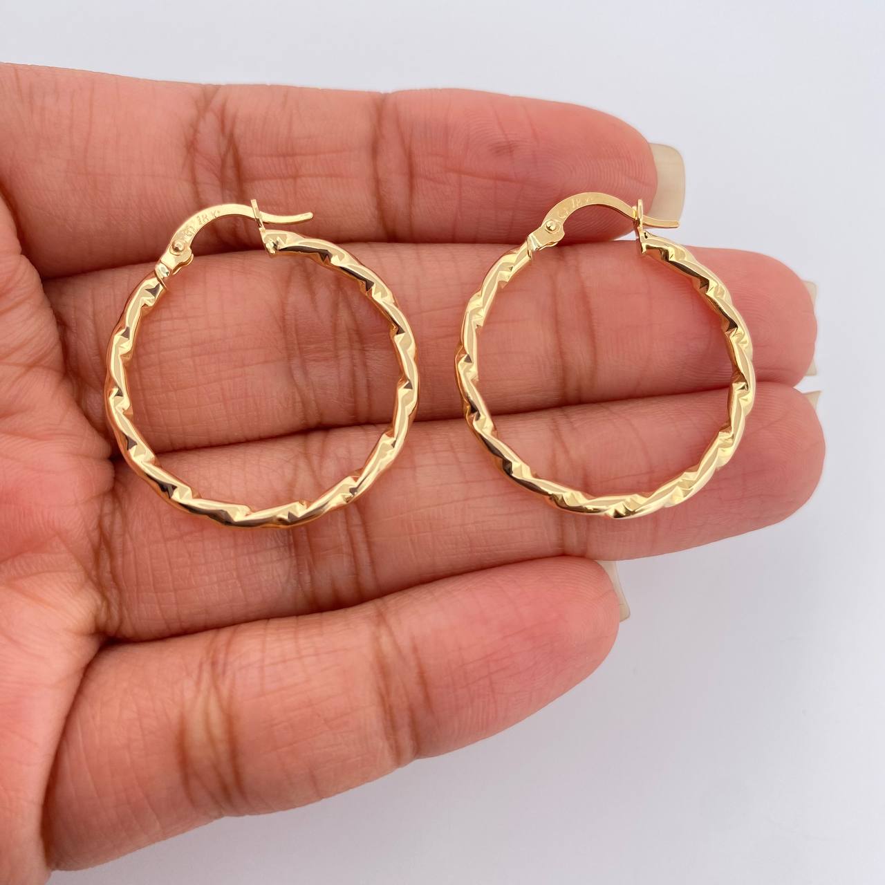 Candongas Milu 1.75gr / 3cm / Oro Amarillo 18K %