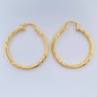 Candongas Megan 2.3gr / 3.2cm / Oro Amarillo 18K %
