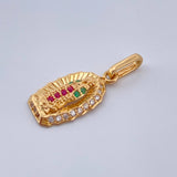 Dije Virgen Guadalupe  1.2gr / 2.1cm / Oro Amarillo 18K %