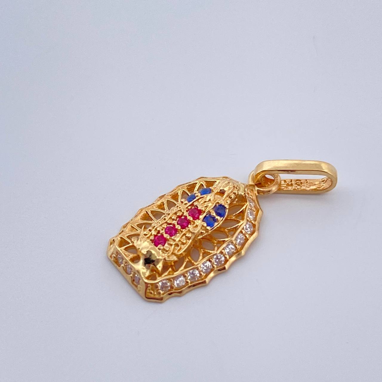 Dije Virgen Guadalupe 1.25gr / 2.1cm / Oro Amarillo 18K %