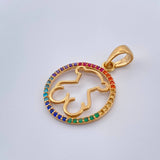 Dije Silueta Oso Ts 3gr / 3.2cm / Oro Amarillo 18K %