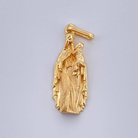 Dije Virgen Del Carmen 2gr / 2.8cm / Oro Amarillo 18K %