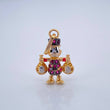 Dije Pato Bolsas De Dinero 1.5gr / 2.2cm / Tres Oros 18K %