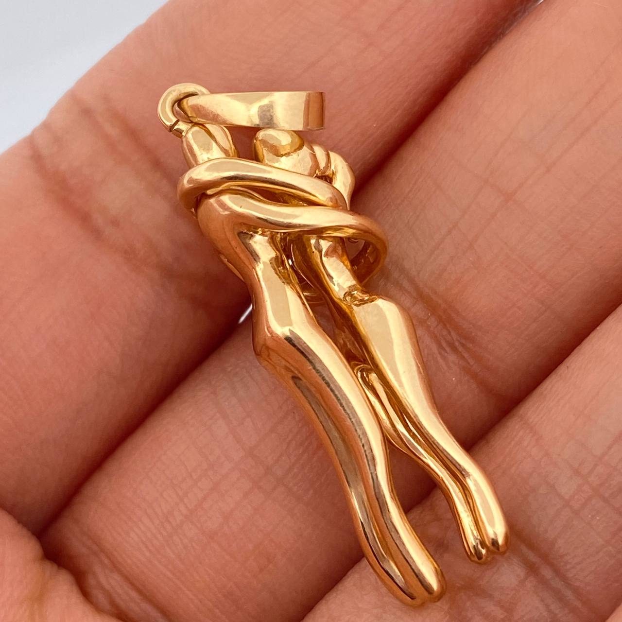 Dije Pareja 7.95gr / 4cm / Oro Amarillo 18K %