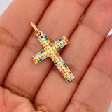 Dije Cruz 1.95gr / 3.3cm / Oro Amarillo 18K %