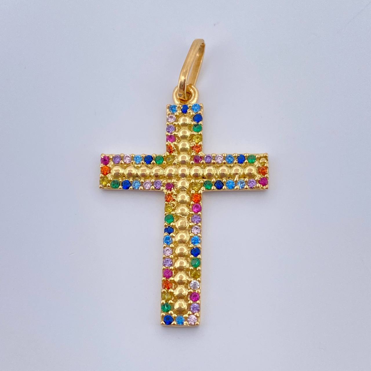 Dije Cruz 1.95gr / 3.3cm / Oro Amarillo 18K %