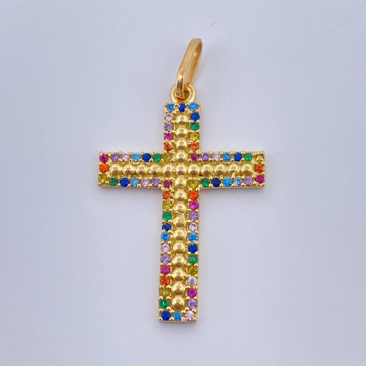 Dije Cruz 1.95gr / 3.3cm / Oro Amarillo 18K %