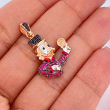 Dije Pato Inspirado 3gr / 3cm / Tres Oros 18K %