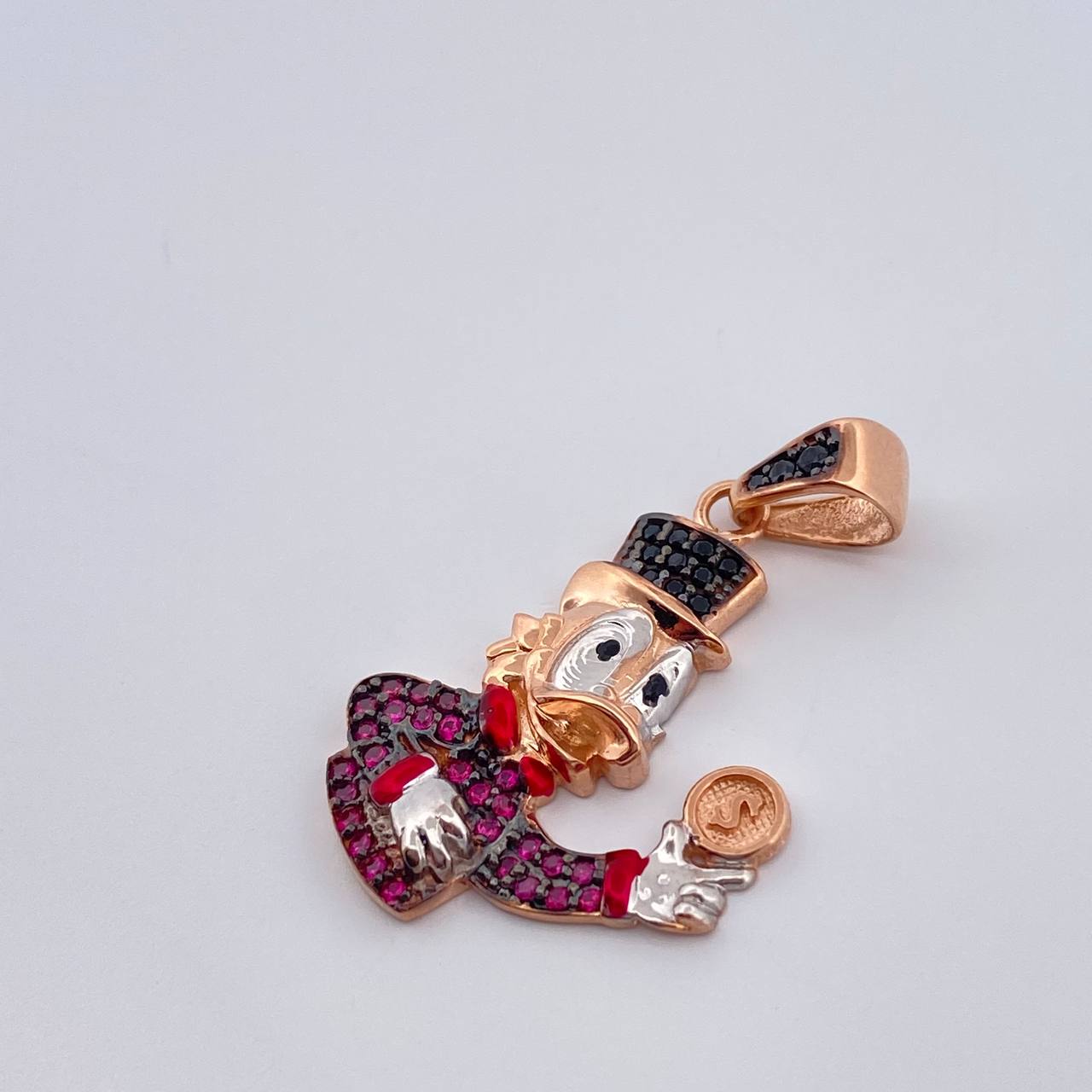 Dije Pato Inspirado 3gr / 3cm / Tres Oros 18K %