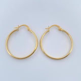 Candongas Nati 1.45gr / 2.8cm / Oro Amarillo 18K %