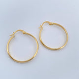 Candongas Nati 1.45gr / 2.8cm / Oro Amarillo 18K %