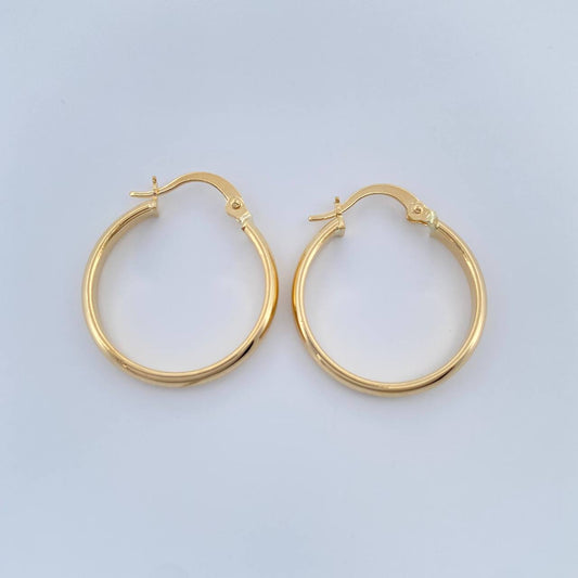 Candongas Nati 1.45gr / 2.3cm / Oro Amarillo 18K %