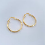 Candongas Nati 1.45gr / 2.3cm / Oro Amarillo 18K %