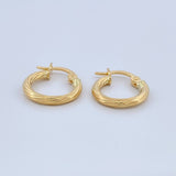 Candongas Lore 0.95gr / 1.5cm / Oro Amarillo 18K %