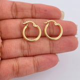 Candongas Lore 1.05gr / 1.7cm / Oro Amarillo 18K %