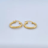 Candongas Lore 1.05gr / 1.7cm / Oro Amarillo 18K %