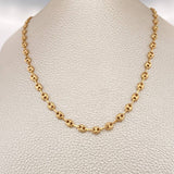 Cadena GC 7.15gr / 51cm / 4mm Oro Amarillo 18K %