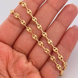 Cadena GC 7.15gr / 51cm / 4mm Oro Amarillo 18K %