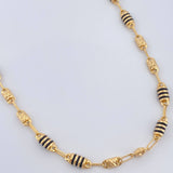 Cadena Barril 12.45gr / 62cm / 5mm Oro Amarillo 18K %