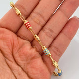 Tobillera Barril 6.05gr / 26cm / 4.65mm Oro Amarillo 18K %