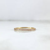 Anillo Churumbela Circulos 1.35gr / T7 / Circones Rosas Oro Amarillo