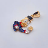 Dije Pato Inspirado 3.4gr / 3cm / Tres Oros 18K %