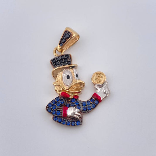 Dije Pato Inspirado 3.4gr / 3cm / Tres Oros 18K %