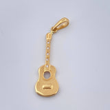 Dije Guitarra 1.3gr / 3.5cm / Oro Amarillo 18K %