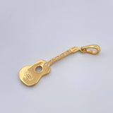 Dije Guitarra 1.3gr / 3.5cm / Oro Amarillo 18K %