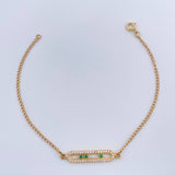 Pulso MSK Cubano 2.35gr / 18.2cm / 1.55mm Oro Amarillo +3 18K %