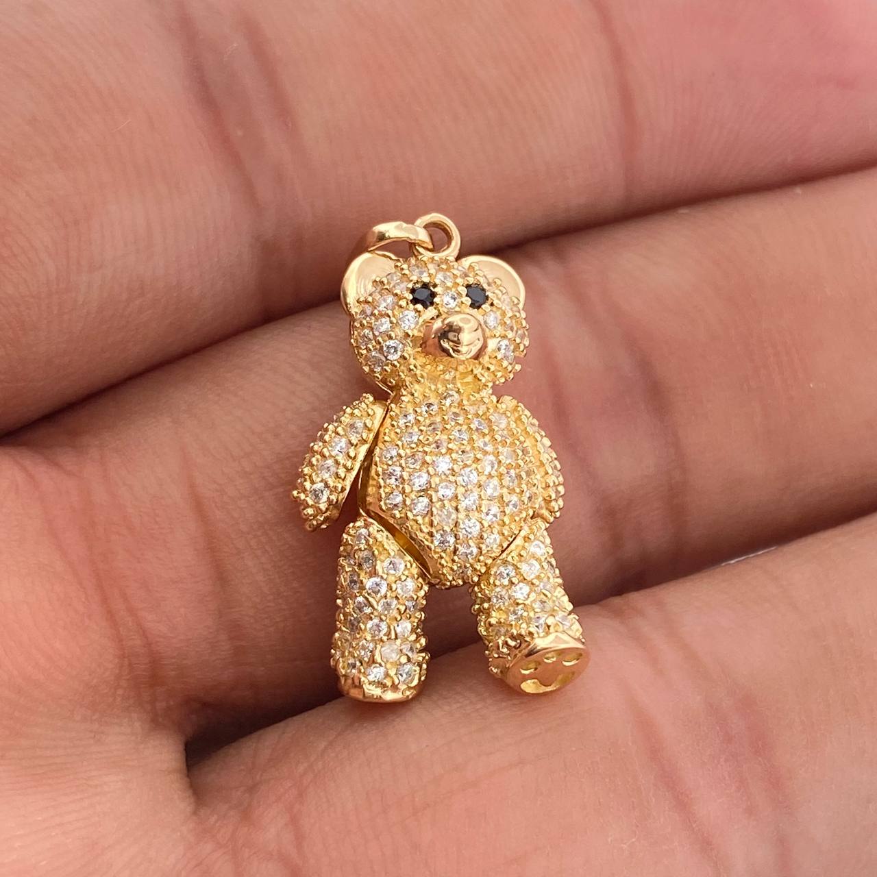 Dije Oso Aritculado 5.85gr / 3cm / Oro Amarillo 18K %
